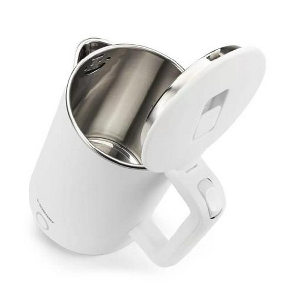 Електрочайник Holmer HKS-212S, White, 1500 Вт, 1.8 л, дисковий, пластик/нержавіюча сталь, подвійні стінки, блокування включення без води - 5