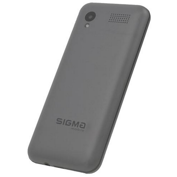 Мобільний телефон Sigma mobile X-style 31 Power TYPE-C, Grey, 2 Mini-SIM, дисплей 2.8" кольоровий (240x320), моноблок, MediaTek MT6261, підтримка microSD (max 32GB), FM, BT, Cam 0.3Mp, 3100 mAh - 4