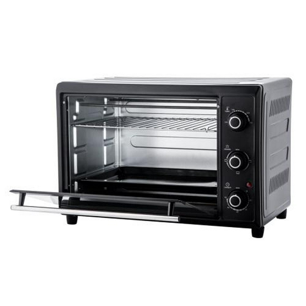 Електродуховка Liberton LEO-400 Black, 2000W, 40 л, поворотні перемикачі, індикатор роботи, таймер, 3 режими нагрівання - 2