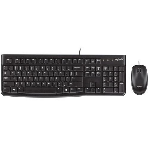 Комплект Logitech MK120, Black, USB (920-002563)