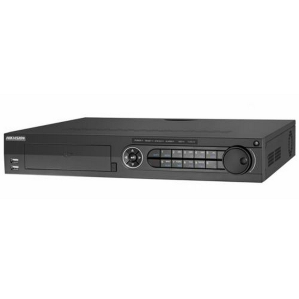 Відеореєстратор IP Hikvision DS-7316HUHI-K4, Black, 16xIP каналів, 2 HDMI, 1 VGA, 1 CVBS, 3840x2160, H.265+, H.265, H.264+, H.264, 2 RJ45, 3 USB, 510x165x500 мм, 5 кг
