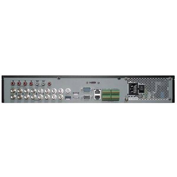 Відеореєстратор IP Hikvision DS-7316HUHI-K4, Black, 16xIP каналів, 2 HDMI, 1 VGA, 1 CVBS, 3840x2160, H.265+, H.265, H.264+, H.264, 2 RJ45, 3 USB, 510x165x500 мм, 5 кг - 2