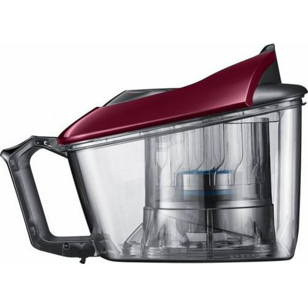 Пилосос Samsung VC07M31A1HP/UK Red, 700W, тип збирання суха, без мішка Cyclone Force with Anti-tangle Turbine, пилозбірник 2л, керування на ручці, 2-ступенева щітка, щітка майстер паркету (HB 200), щітка Anti-Tangle (TB700) - 2