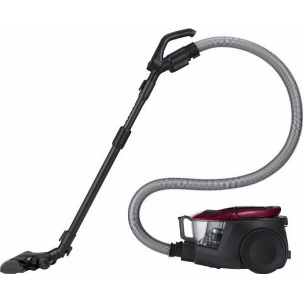 Пилосос Samsung VC07M31A1HP/UK Red, 700W, тип збирання суха, без мішка Cyclone Force with Anti-tangle Turbine, пилозбірник 2л, керування на ручці, 2-ступенева щітка, щітка майстер паркету (HB 200), щітка Anti-Tangle (TB700) - 5