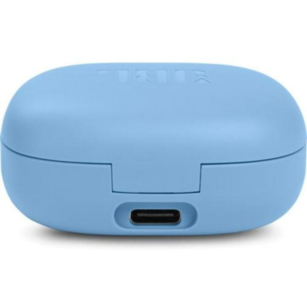 Навушники JBL Wave Flex, Blue, Bluetooth, мікрофон, чохол з функцією зарядки (JBLWFLEXBLU) - 8