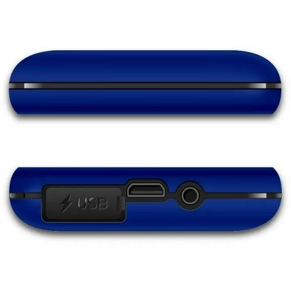 Мобільний телефон Sigma mobile X-style 31 Power TYPE-C, Blue, 2 Mini-SIM, дисплей 2.8" кольоровий (240x320), моноблок, MediaTek MT6261, підтримка microSD (max 32GB), FM, BT, Cam 0.3Mp, 3100 mAh - 6