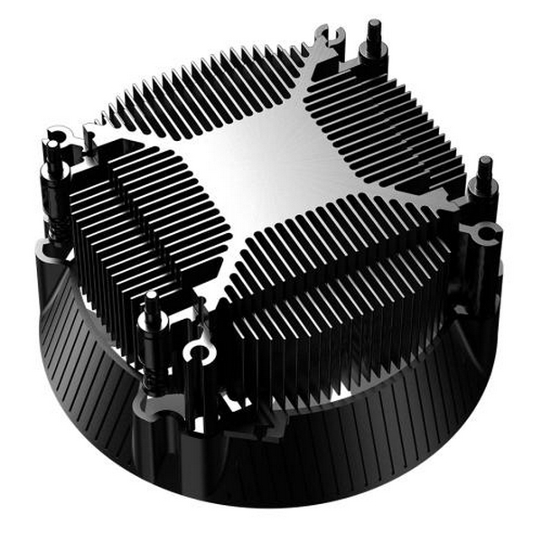 Кулер для процесора ID-Cooling DK-07A Rainbow, алюміній, 1x120 мм RGB, для AMD: AM5/AM4, 120х120х60 мм, 4-pin PWM, гідродинамічний підшипник, до 125 Вт - 4