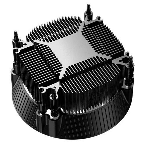 Кулер для процесора ID-Cooling DK-07i Rainbow, алюміній, 1x120 мм RGB, для Intel: 1700, 120х120х60 мм, 4-pin PWM, гідродинамічний підшипник, до 125 Вт - 4