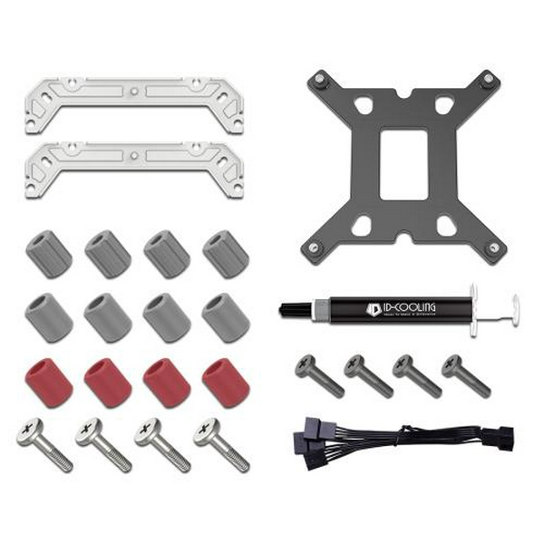 Кулер для процесора ID-Cooling SE-206-XT Black, 2x120 мм, алюміній/мідь, Intel: 2066, 2011, 1700, 1200, 1151, 1150, 1155, 1156, AMD: AM5, AM4, 136х156х120 мм, 4-pin PWM, до 250 Вт - 6