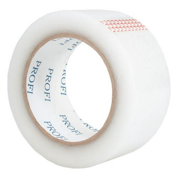 Скотч пакувальний Profi, 45 мм x 200 м, 40 мкм, прозорий