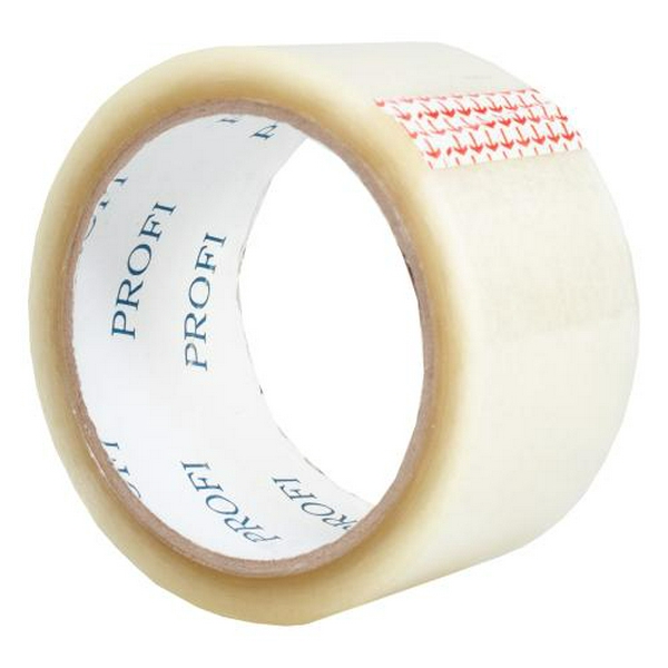 Скотч пакувальний Profi, 48 мм x 100 м, 40 мкм, прозорий