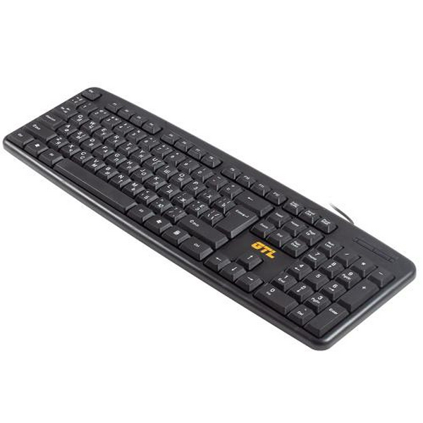 Клавіатура GTL 8125 Black, USB, Standard Office  - 3