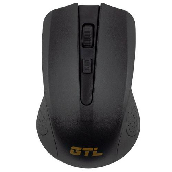 Миша GTL 4W310 Black, 4D 2.4G Wireless, Optical, USB, 800-1200-1600 dpi, 2xAAA