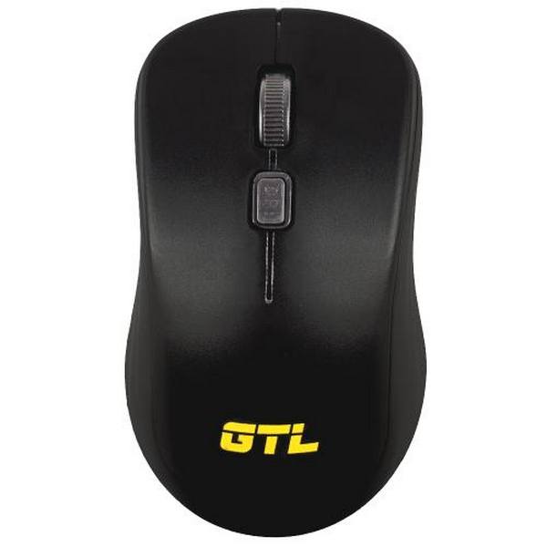 Миша GTL 4W250 Black, 4D 2.4G Wireless, Optical, USB, 800-1200-1600 dpi, 2xAAA