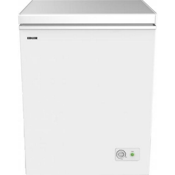 Морозильна скриня Edler ED-150A, White, корисний об'єм 142L, керування механічне, електронний контроль температури з механічним циферблатом, заморожування 7кг/24год, A+, 88.5x63.5x56.3см