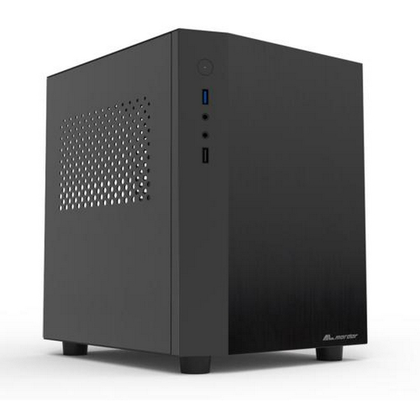 Корпус ALmordor Solar 210 SFF Black, без БЖ, для Mini ITX, 1xUSB 2.0, 1xUSB 3.0, макс. CPU - 85 мм / VGA - 230 мм / PSU - 160 мм, алюмінієвий (ALS210SFFBK)