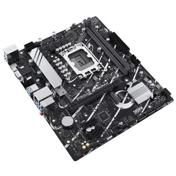 Материнська плата LGA1700, Asus PRIME B760M-K, B760, 2xDDR5, Int.Video(CPU), 4xSATA3, 2xM.2, 1xPCI-E 16x 4.0, 2xPCI-E 1x 4.0, Realtek 7.1, Realtek 2.5Gb, 5xUSB3.2/4xUSB2.0, VGA/HDMI, MicroATX - 5
