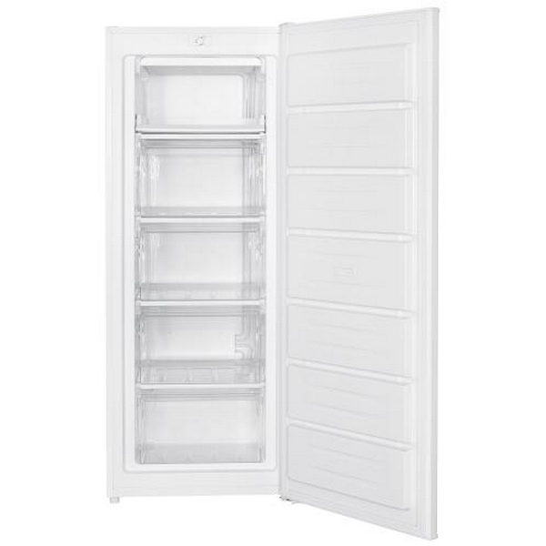 Морозильна камера Holmer HUF-431, White, корисний об'єм 160л, 5 відділень, механічне керування, A+, перевішування дверцят, заморожування 10кг/24год, 142.6x54.4x57.1см - 2