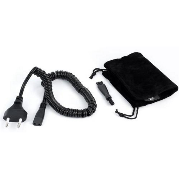 Електробритва Новий Харків НХ-8504 Фаворит+ Red, 3W, роторна, сухе гоління, 3 головки для гоління, подвійні леза, плаваюча конструкція ножів, повторение контуров лица, живлення мережа/акумулятор, індикатор роботи/включення, тример для скронь - 7