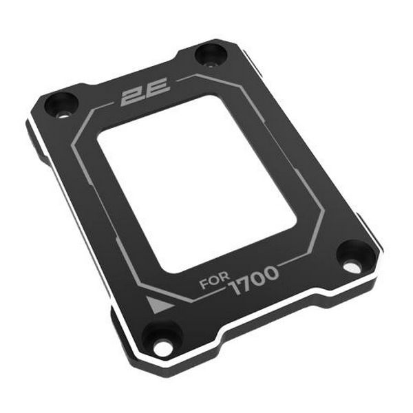 Контактна рамка для процесора 2E Gaming Air Cool SCPB-LGA1700, Black, алюміній, для Intel LGA1700 (2E-SCPB-LGA1700) - 2