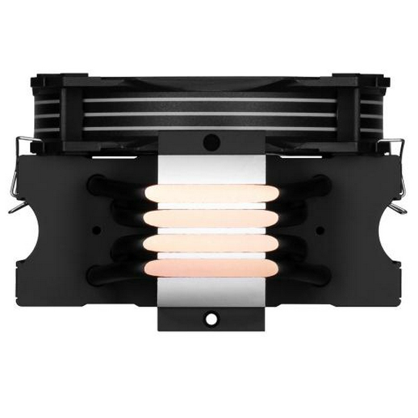 Кулер для процесора 2E Gaming Air Cool AC120D4TC-ARGB, алюміній, мідні теплові трубки, 1x120 мм ARGB PWM, для Intel 115x/1200/1366/1700, AMD AMx/FMx, до 180 Вт (2E-AC120D4TC-ARGB) - 4