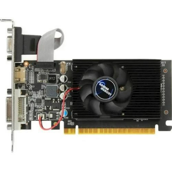 Відеокарта GeForce GT610, Golden Memory, 2Gb GDDR3, 64-bit, VGA/DVI/HDMI, 810/1333 MHz, Low Profile (GT610D31G64bit) - 2