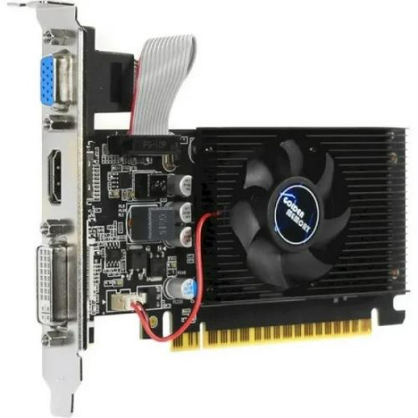 Відеокарта GeForce GT610, Golden Memory, 2Gb GDDR3, 64-bit, VGA/DVI/HDMI, 810/1333 MHz, Low Profile (GT610D31G64bit) - 3