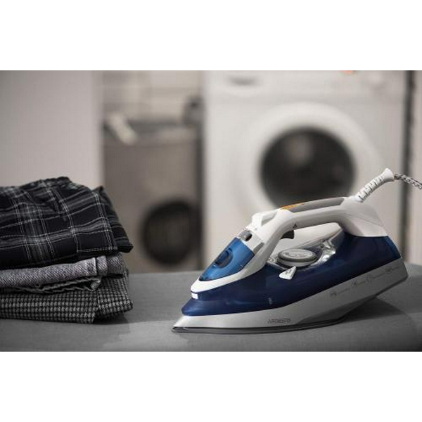 Праска Ardesto IR-C2232-BL, White/Blue, 2200W, кераміка, паровий удар, постійний пар 35г/хв, резервур 320мл, вертикальне відпарювання, захист від кальцинації, антикрапля, плавне регулювання потужності пари, автоматичне відключення - 8
