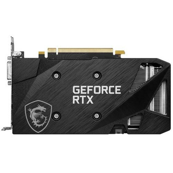 Відеокарта GeForce RTX 3050, MSI, VENTUS 2X XS OC, 8Gb GDDR6, 128-bit, DVI-D/HDMI/DP, 1807/14000 MHz, 6-pin (RTX 3050 VENTUS 2X XS 8G OC) - 4