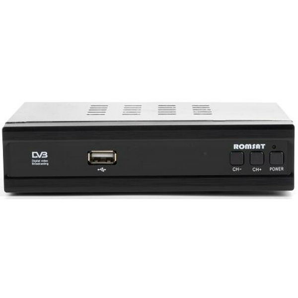 TV-тюнер зовнішній автономний Romsat T7085HD Black, DVB-T2, PVR, HDMI, USB - 2