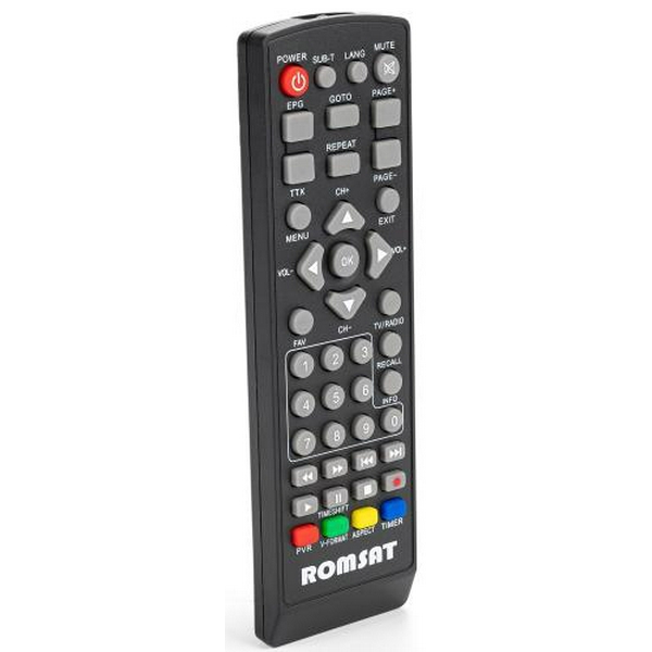 TV-тюнер зовнішній автономний Romsat T7085HD Black, DVB-T2, PVR, HDMI, USB - 6
