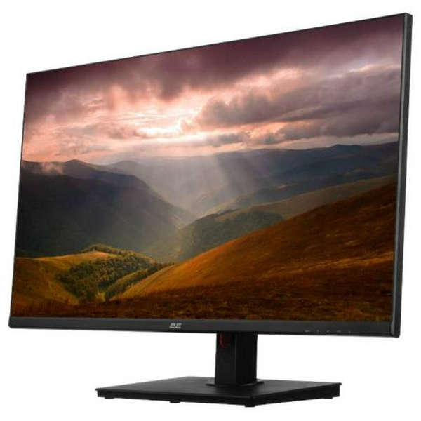 Монітор 27" 2E N2723B, Black, WLED, IPS, 1920x1080 (16:9), 5 мс, 75 Гц, 250 кд/м², 1000:1, 178°/178°, VGA/HDMI, VESA 100x100 мм, зовнішній БЖ (2E-N2722B-01.UA) - 3