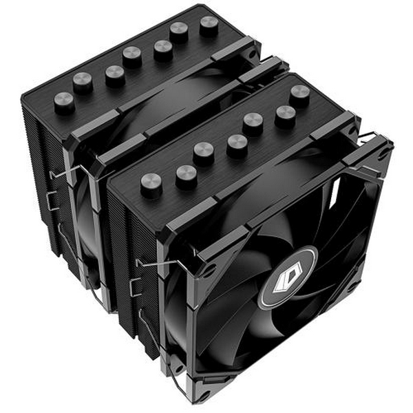 Кулер для процесора ID-Cooling SE-207-XT Advanced Black, 2x120 мм, алюміній/мідь, Intel: 2066, 2011, 1851, 1700, 1200, 1150, 1151, 1155, 1156, AMD: AM4/AM5, 157х144х122 мм, 4-pin PWM, до 280 Вт - 5