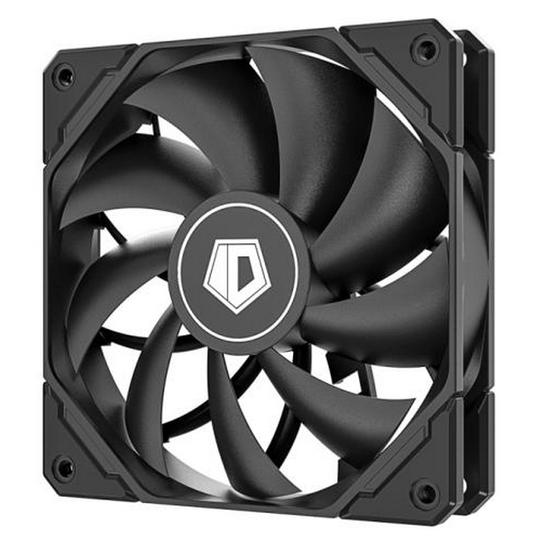 Вентилятор 120 мм, ID-Cooling TF-12025-PRO BLACK, 120x120x25 мм, 700-1800 об/хв, 15.2-35.2 дБ, 4-pin (PWM), 82.5CFM , гідравлічний підшипник - 3