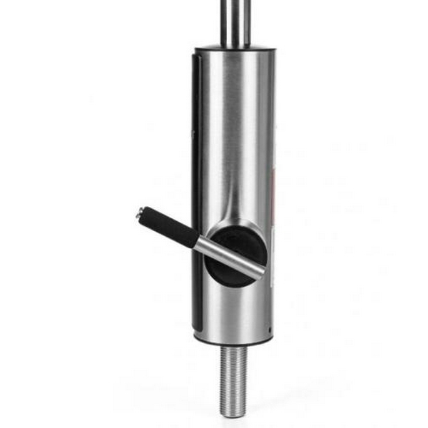 Водонагрівач проточний Holmer HHW-412SL, Inox, 3000W, механічне керування, IPX4, захист від включення без води, захист від перегріву, матеріал корпуса термо-пластик-нержавіюча сталь, автозапобіжник 16А - 3