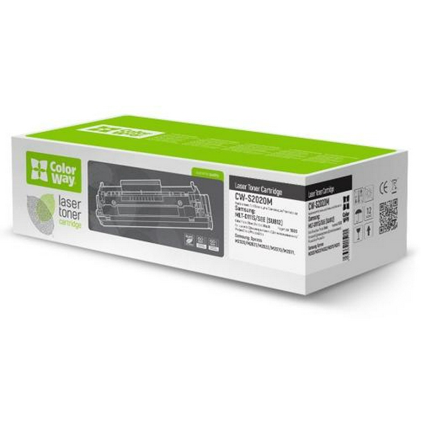 Картридж Samsung MLT-D111S, Black, SL-M2020/M2070, 1000 стор, ColorWay (CW-S2020M)