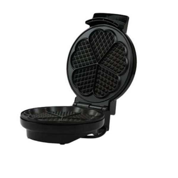 Вафельниця Brock WM 3002 BK, Black, 750W, для товстих вафель, 5 вафель, загальний діаметр 18,5см, антипригарне покриття, світловий індикатор роботи - 3