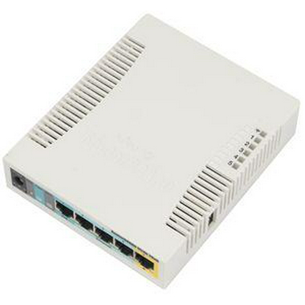 Роутер MikroTik RouterBOARD RB951Ui-2HND, 5 LAN 10/100Mb