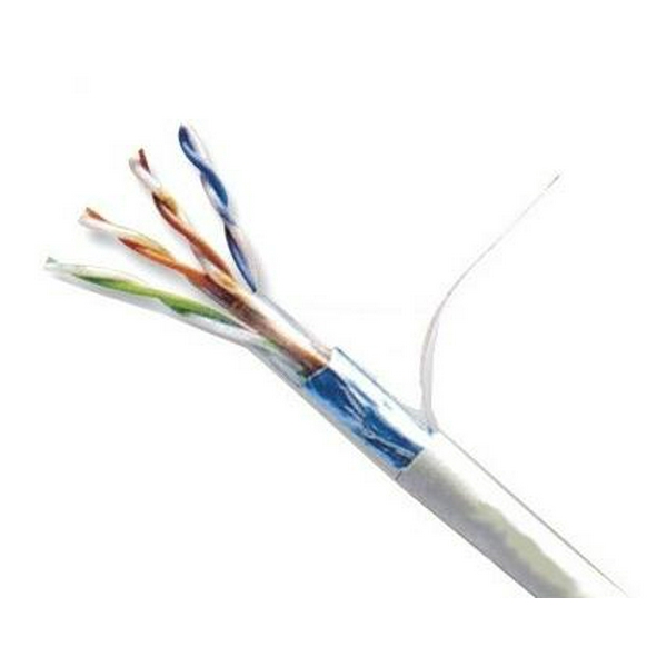 Кабель FTP, Cu (мідь), для внутрішньої прокладки, 4x2x0,50 мм, Atcom Premium, бухта 305 м (3802)