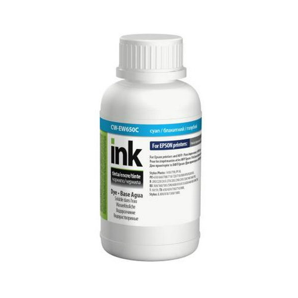 Чорнило ColorWay Epson T50/59, P50, TX650/700/800, PX660/700, R270/390, Cyan, 200 мл (CW-EW650C02)