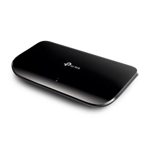 Комутатор TP-LINK TL-SG1008D, 8x100/1000 Mb/s, пластиковий корпус, некерований - 2