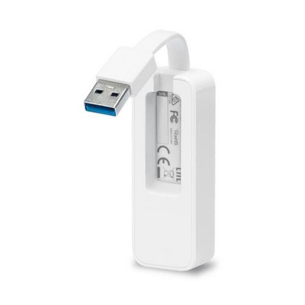 Мережевий адаптер USB TP-LINK UE300, White, 1xGLan, USB 3.0, RTL8153 - 2