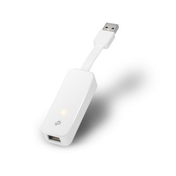 Мережевий адаптер USB TP-LINK UE300, White, 1xGLan, USB 3.0, RTL8153 - 3