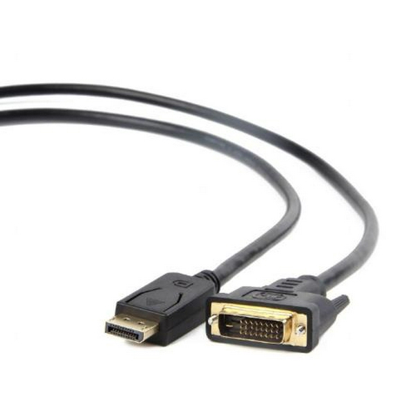 Кабель DisplayPort (M) - DVI-D (M), 1.8 м, Black, Cablexpert (CC-DPM-DVIM-6)