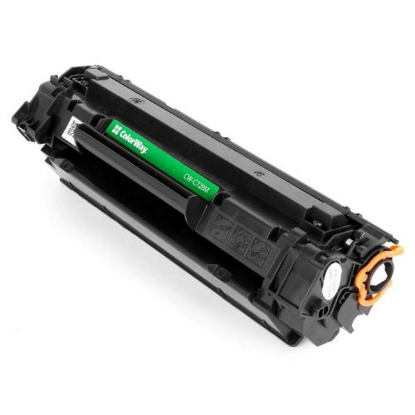 Картридж Canon 728, Black, MF4410/4430/4450/4550/4570/4580, 2100 стор, ColorWay, Dual Pack (CW-C728FM) - 2