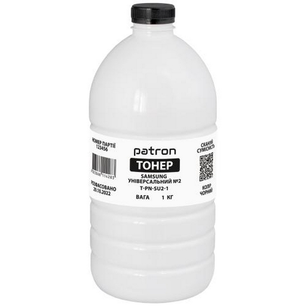 Тонер Samsung Універсальний  №2 ML-1210/1440/1510/1710, SCX-4520/4720, Xerox 3120/3121, 1 кг, Patron (PN-SU2-1)