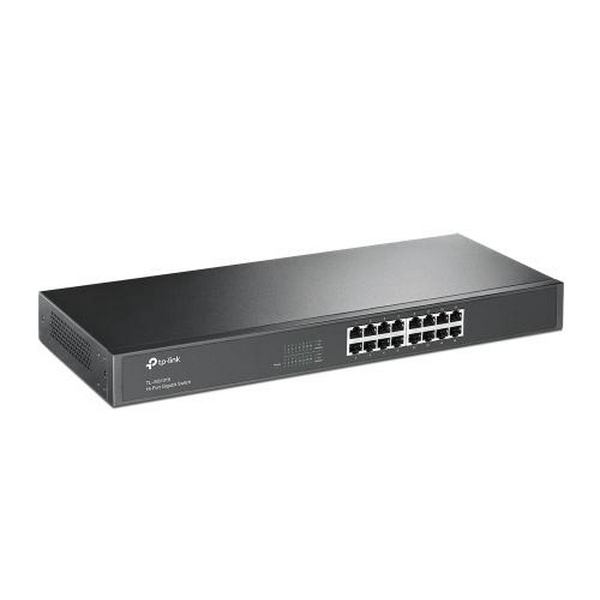 Комутатор TP-LINK TL-SG1016, 16хGE, некерований, металевий корпус