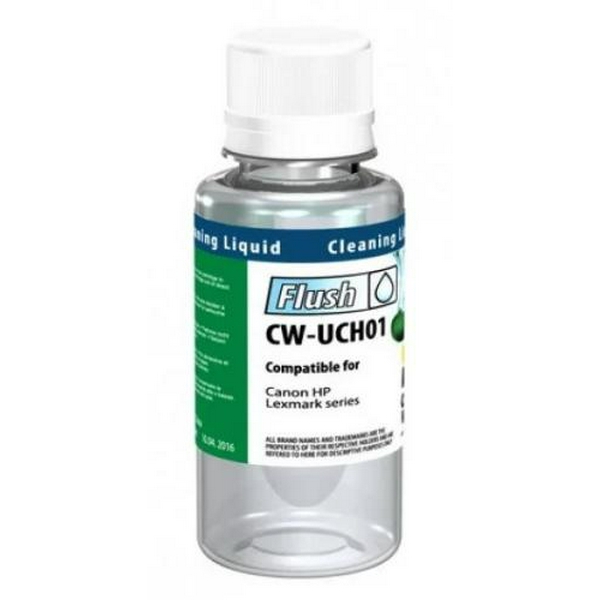 Рідина для очищення ColorWay, універсальна, 100 мл, промивання струминних картриджів та друкуючих головок (CW-UCH01)
