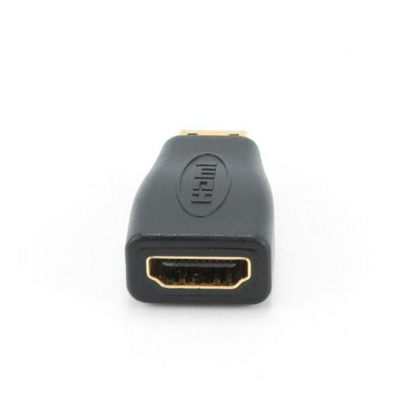 Перехідник miniHDMI (M) - HDMI (F), Cablexpert, Black (A-HDMI-FC)