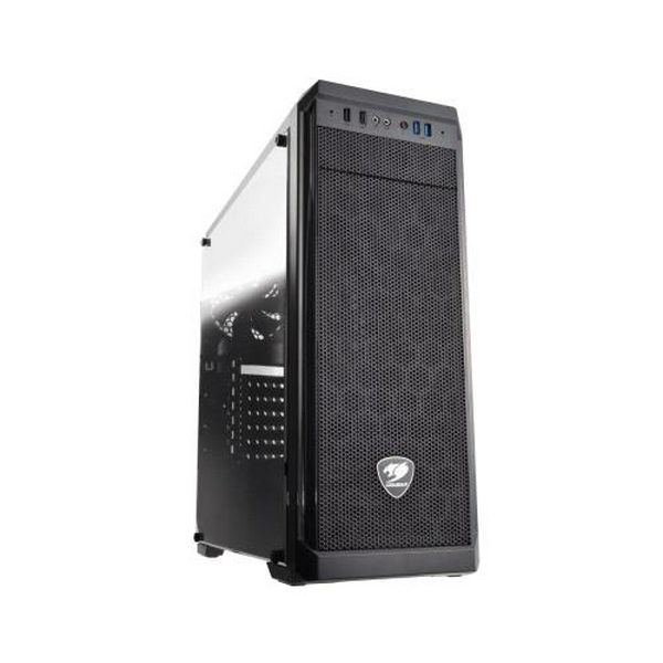 Корпус Cougar MX330-G, Middle Tower, Mini ITX / Micro ATX / ATX, 195 x 473 x 427 мм (MX330-G)